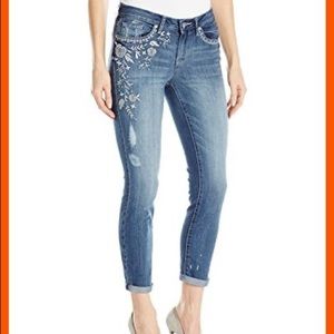 Jessics Simpson Forever Rolled Skinny Jeans